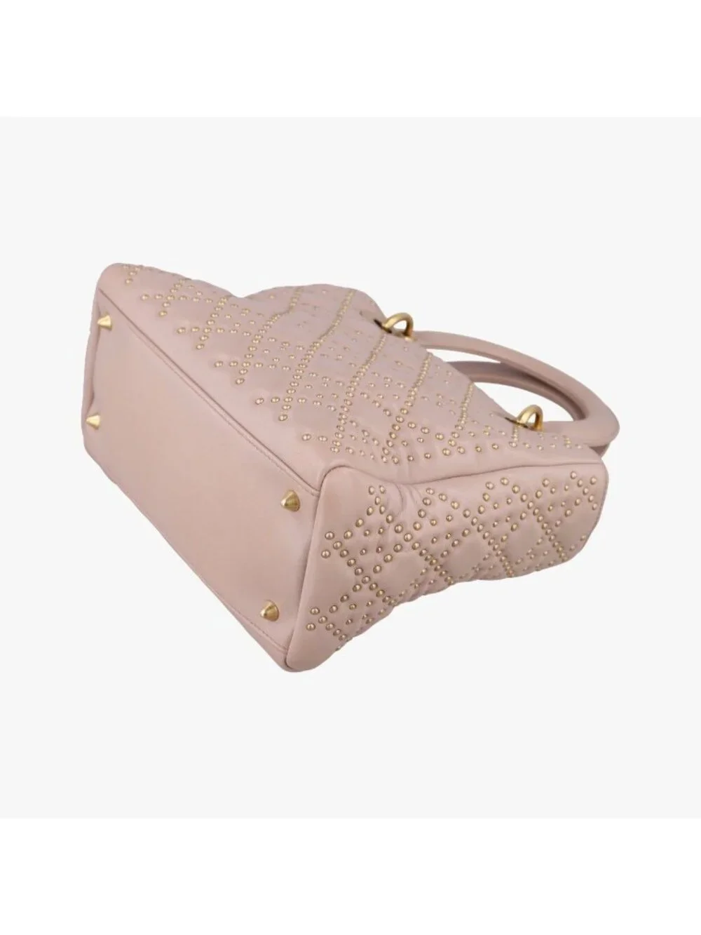 Dior Lady Pink Lambskin Handbag